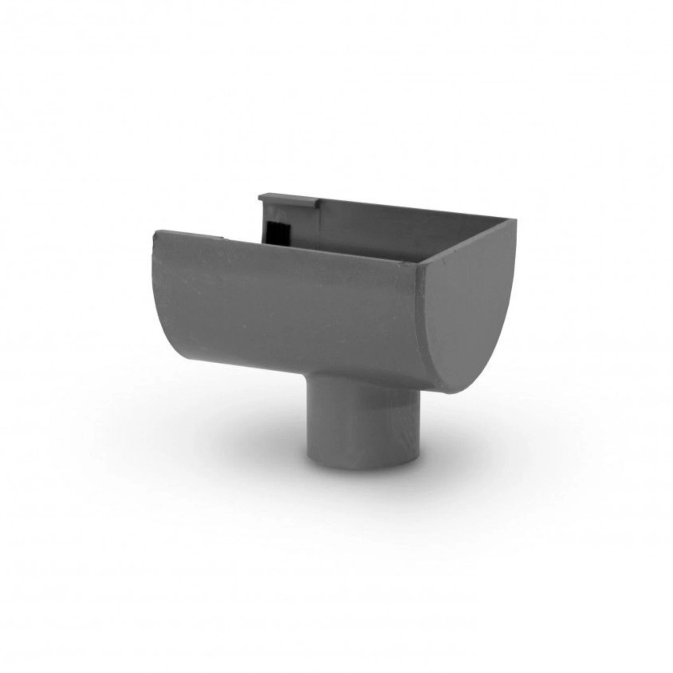 Topo PVC p/ Caleira c/ Descarga 150 Cinzento