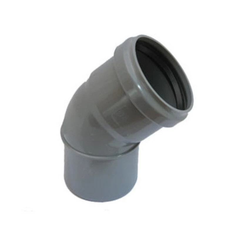 Curva PVC DIN 090mm X 45º