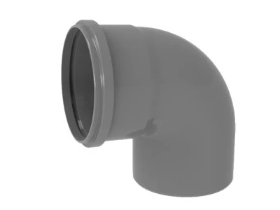 Curva PVC DIN 090mm X 90º