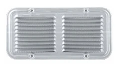Grelha Vent. Aluminio Fixa 608 em Blister 140x250