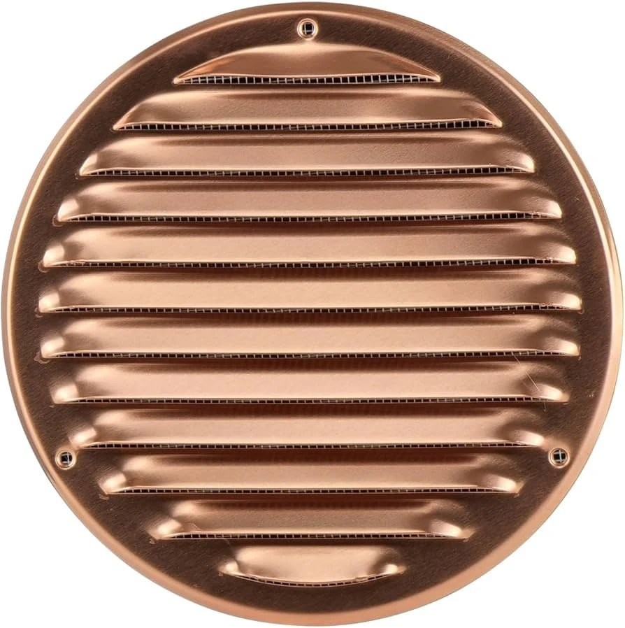 Grelha Vent. Cobre Fixa em Blister 140x140