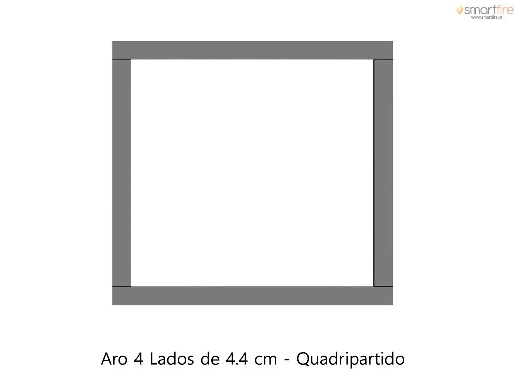 Aro 4L 4.4cm ECOFOGO ECO Cinza