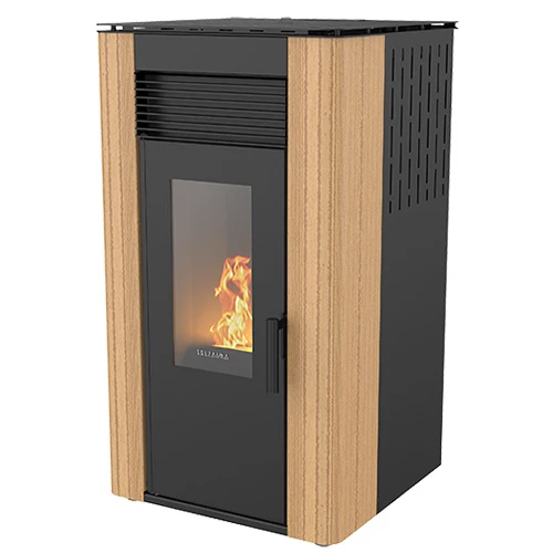 Salamandra Pellets Água HIDRO 12kw FUJI Oak
