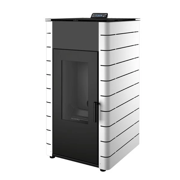 Salamandra Pellets Água HIDRO 23kw HIMALAIA Branco