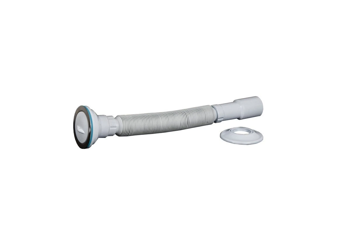 Válvula Injectada SS120 Tubo Flexivel 63x32/40 Branco