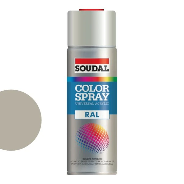 Esmalte Acrilico 400ml Cinzento Silicio RAL 7032