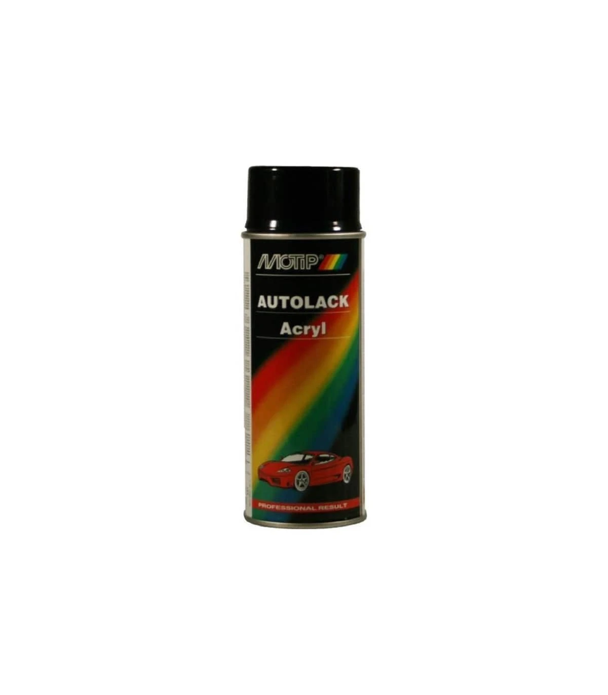 Esmalte Acrilico 400ml Preto Acetinado RAL 9005