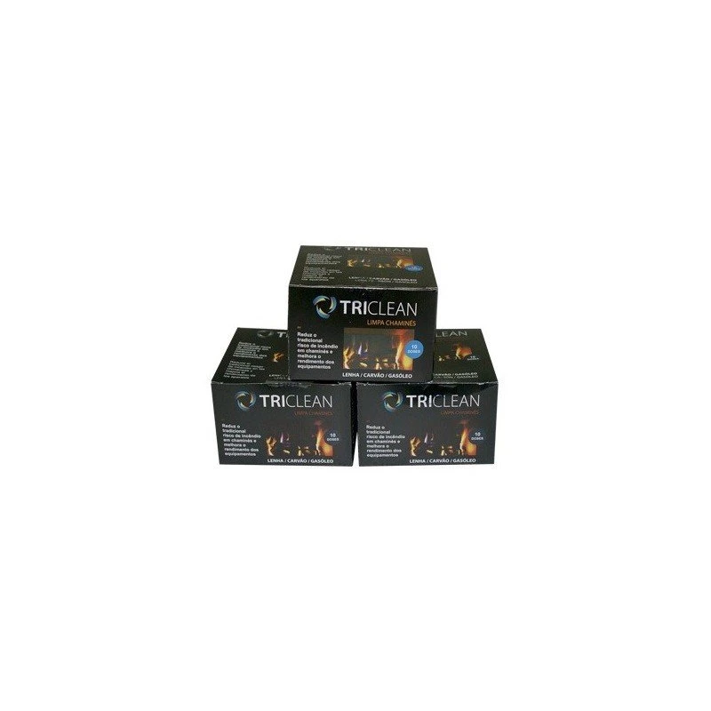 Triclean C Caixa 10x50gr Limpa Chaminés