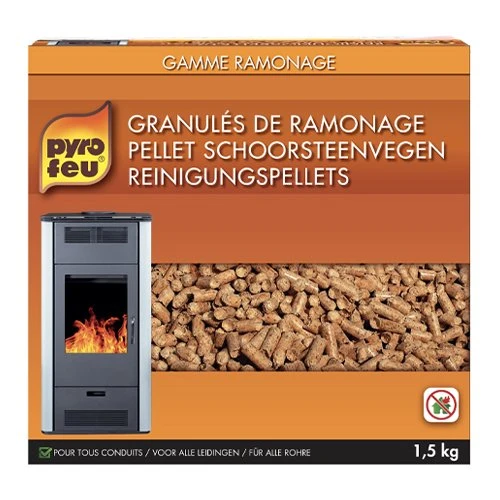 Triclean Pellets Limpa Chaminés 1.5Kgs