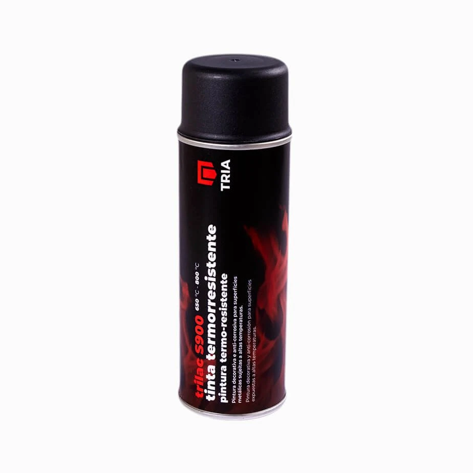 Tinta TRILAC S900 Preto Spray 400ml