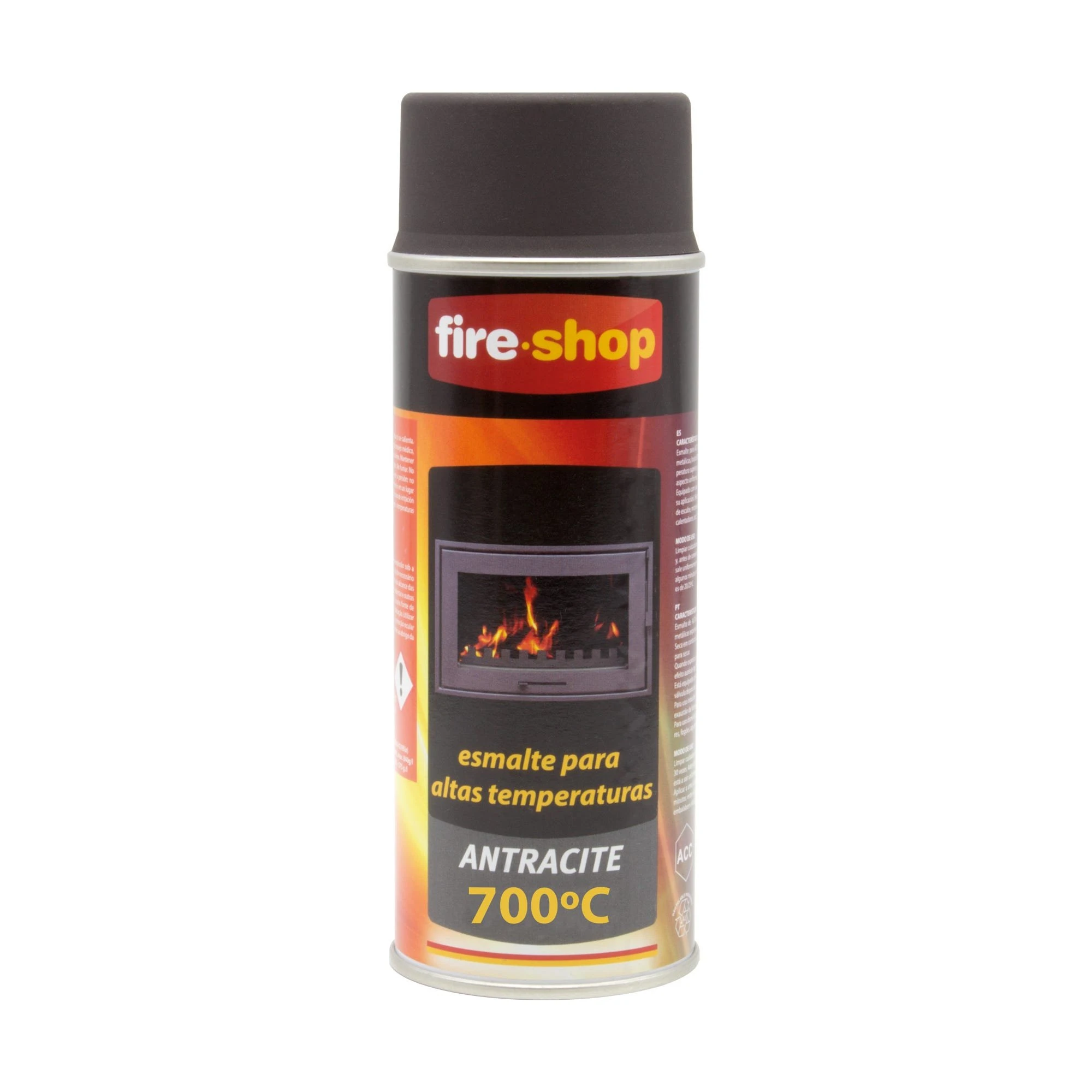 Tinta Alta Temperatura Antracite Spray 400ml