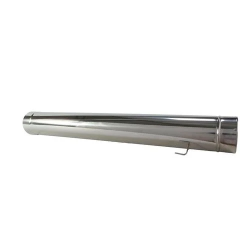 Tubo Inox C/ Registo 125/1.00m