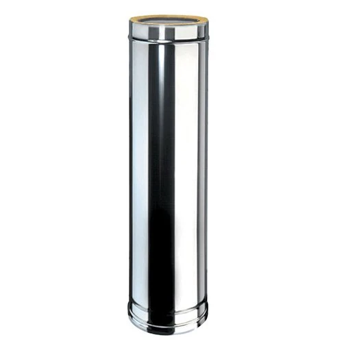 Tubo Inox Duplo 080/130 0.50m