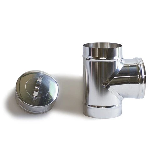 Tê Inox 180 s/ Tampo