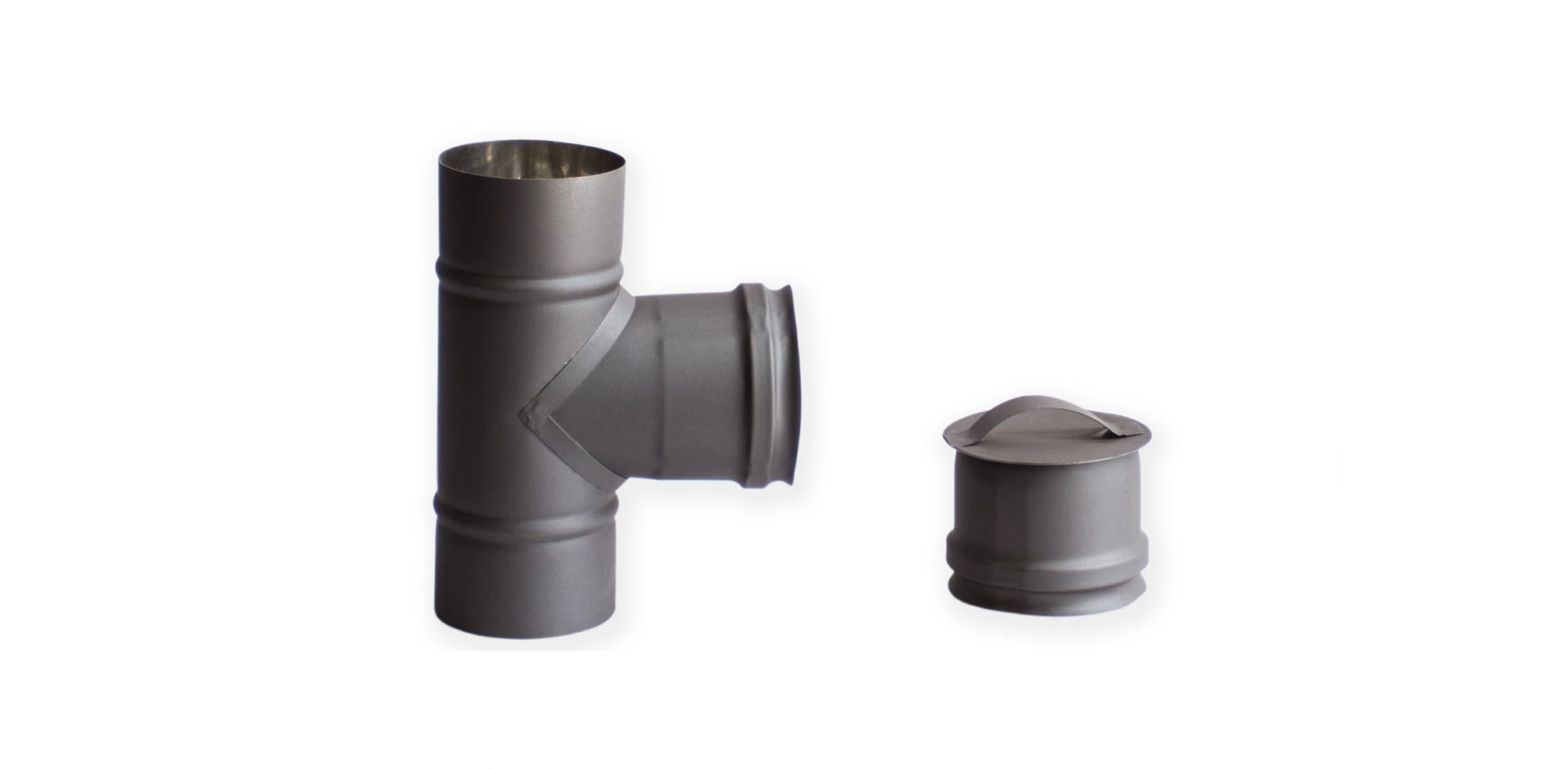 Tê Inox 150 c/ Tampo