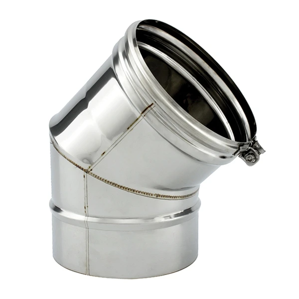 Curva Inox 316 Simples 080/45º