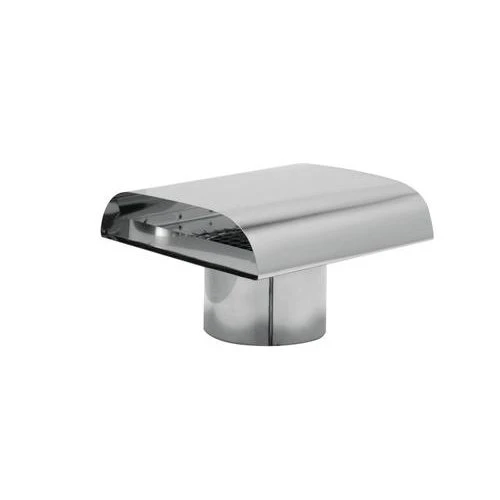 Saida de Fachada Inox s/ Rede 100