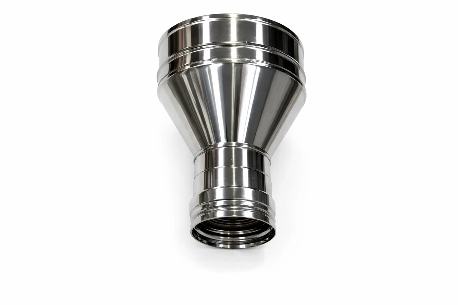 Adaptador Inox Duplo Cónico 080-130