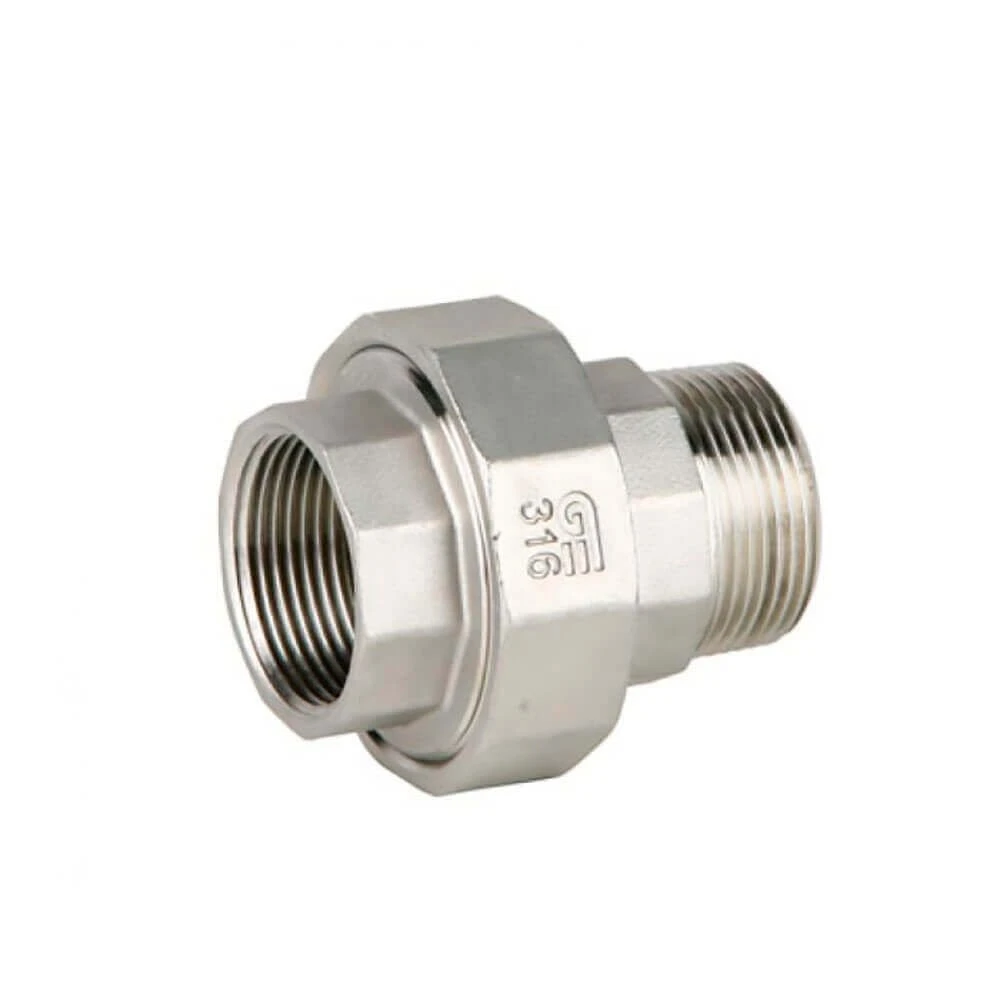 União Inox Macho/Femea 100
