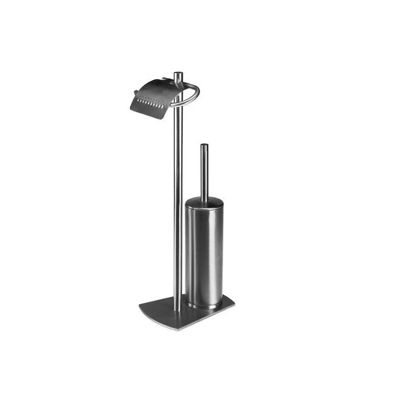 Toalheiro Pé + Porta Piaçaba Modelo PUMA Crom R71