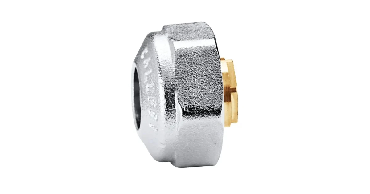 Adapt. Crom.Monobl.p/Tubo Cobre/Inox diam. 447 15mm