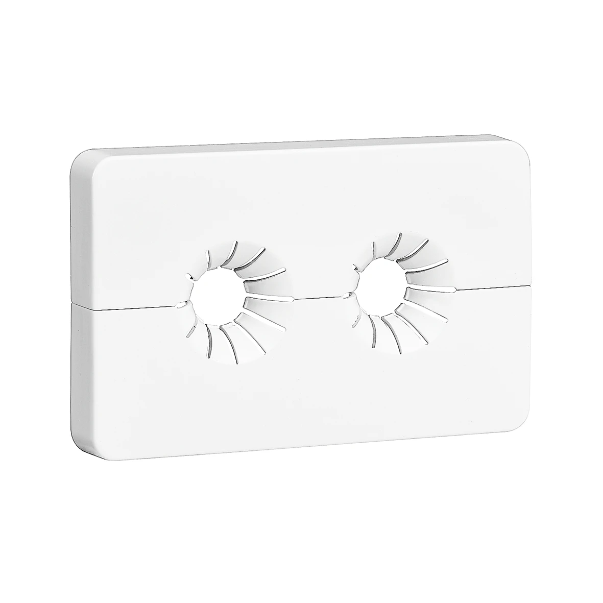 Placa de Parede Dupla 40mm