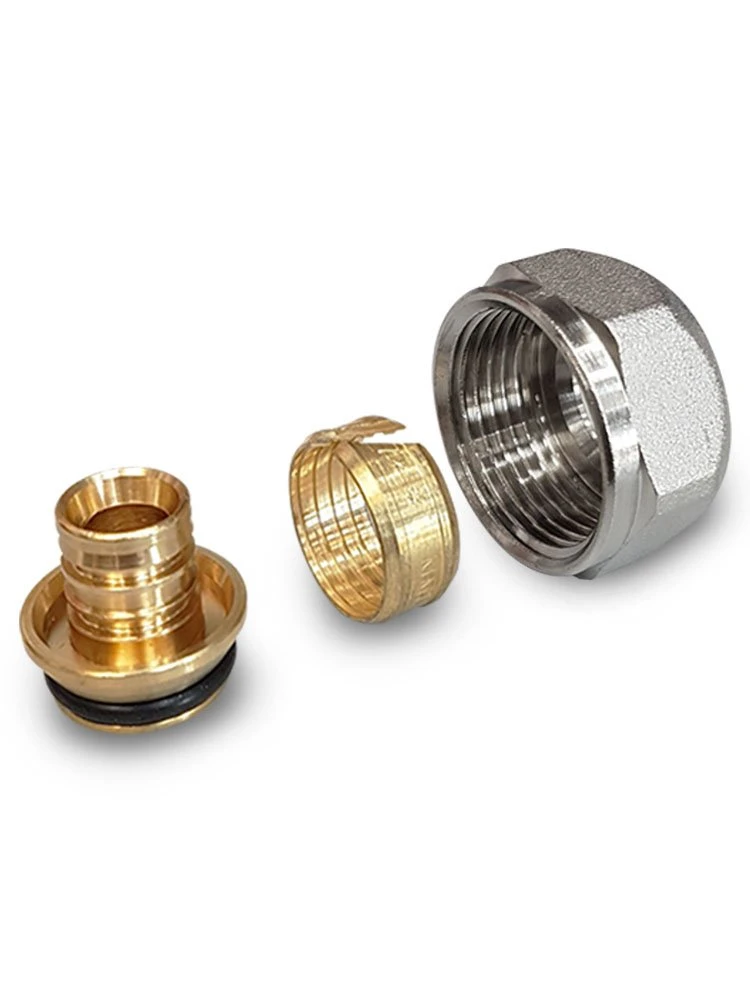 Adaptador p/ Mult/PEX 12x2 Porca Crom