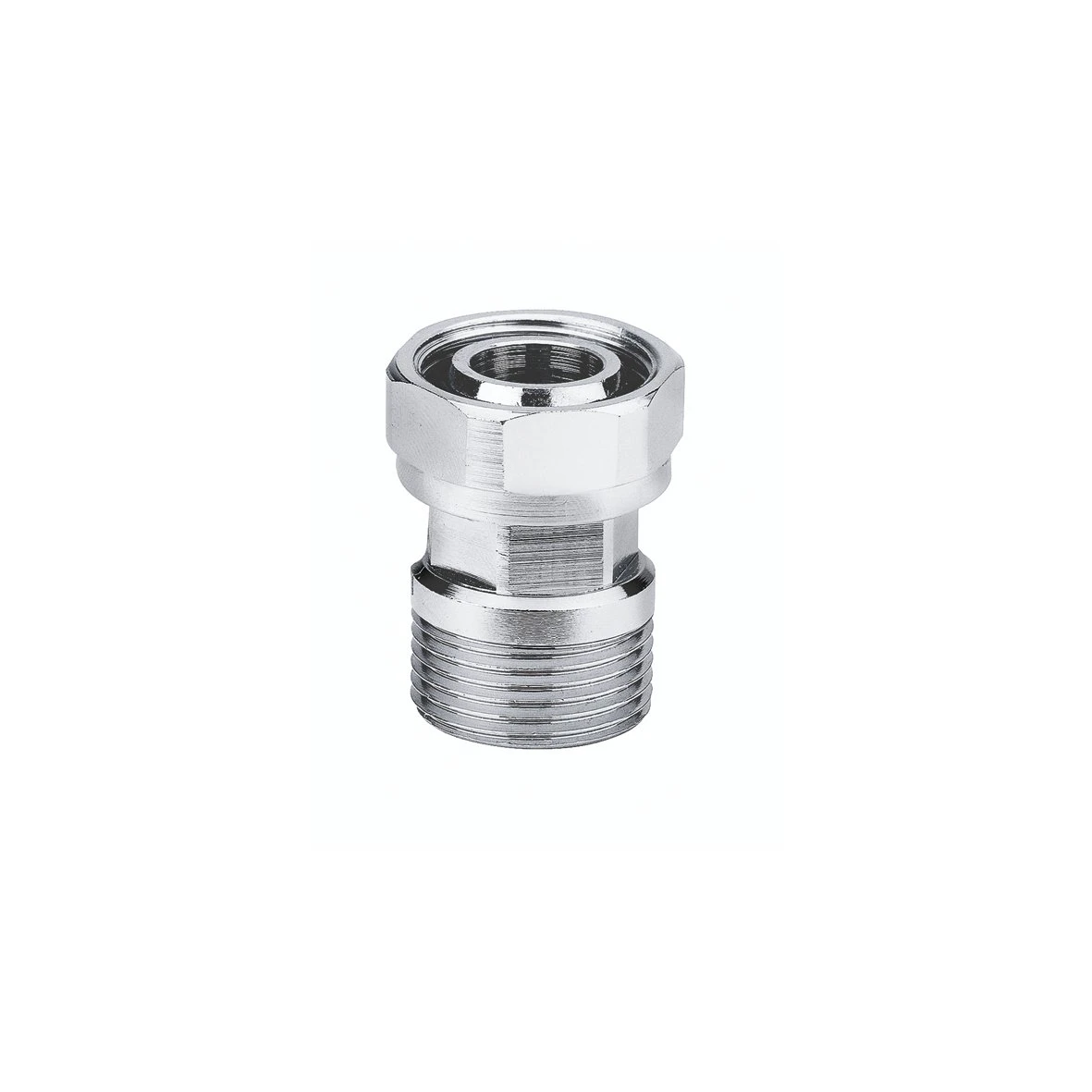 Adaptador p/ Multicapa 16x2 c/ Porca Crom.