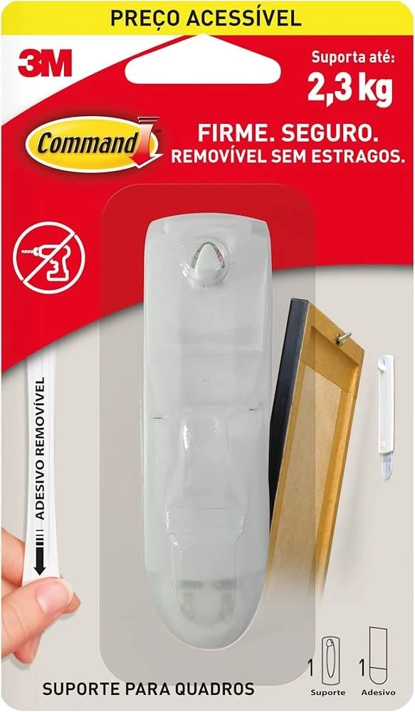 Suporte Adesivo Branco