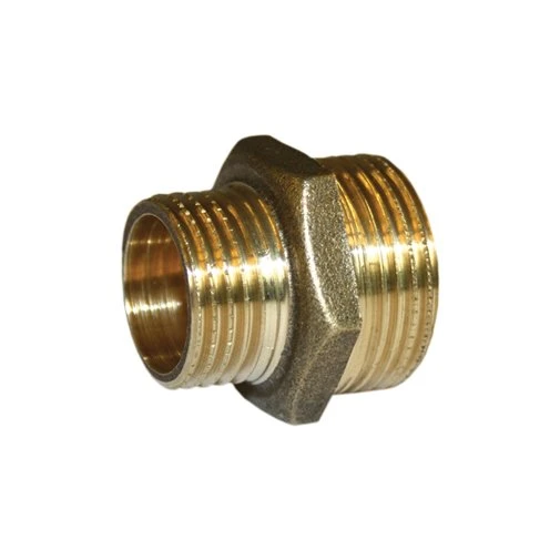 Casquilho Latão Duplo 1/2x3/8