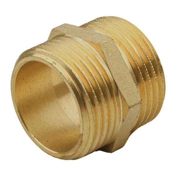 Casquilho Latão Duplo 1x3/4