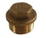 Tampão Latão M Taco 1 1/4"
