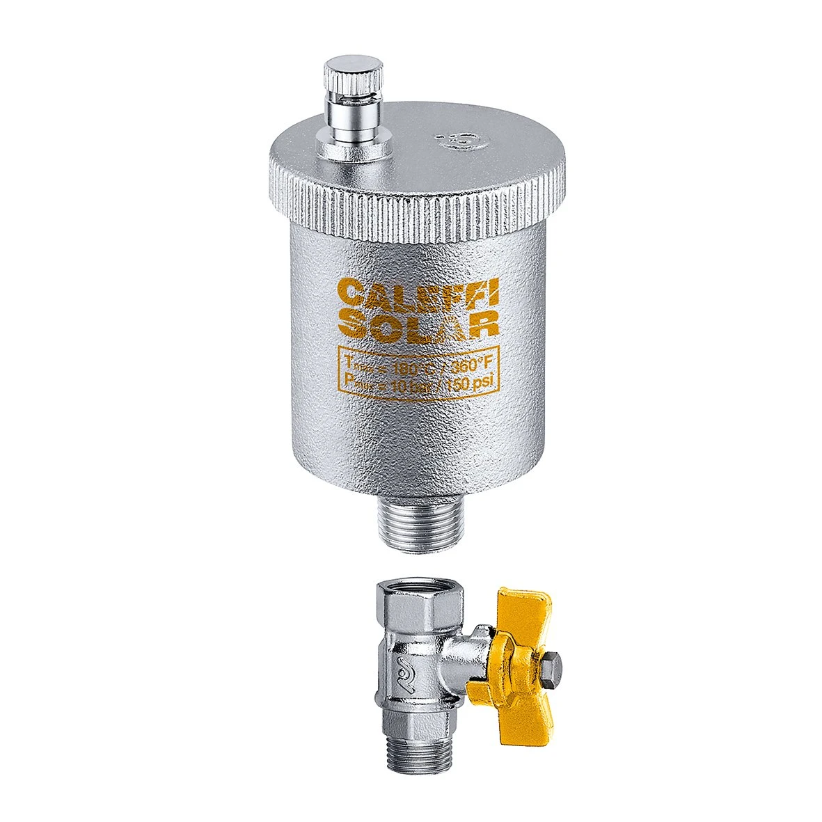 Purgador Ar Autom. Solar c/ Interc. 1/2"