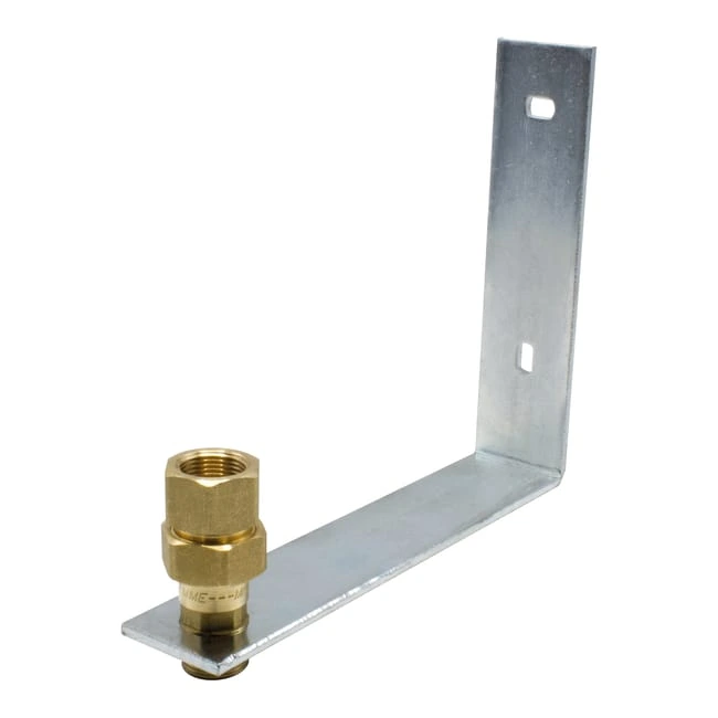 Suporte L p/ Vaso de Expansão Zinc c/ Válvula Ret.