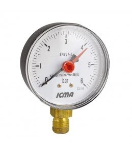 Manómetro Lig. Radial 1/4"