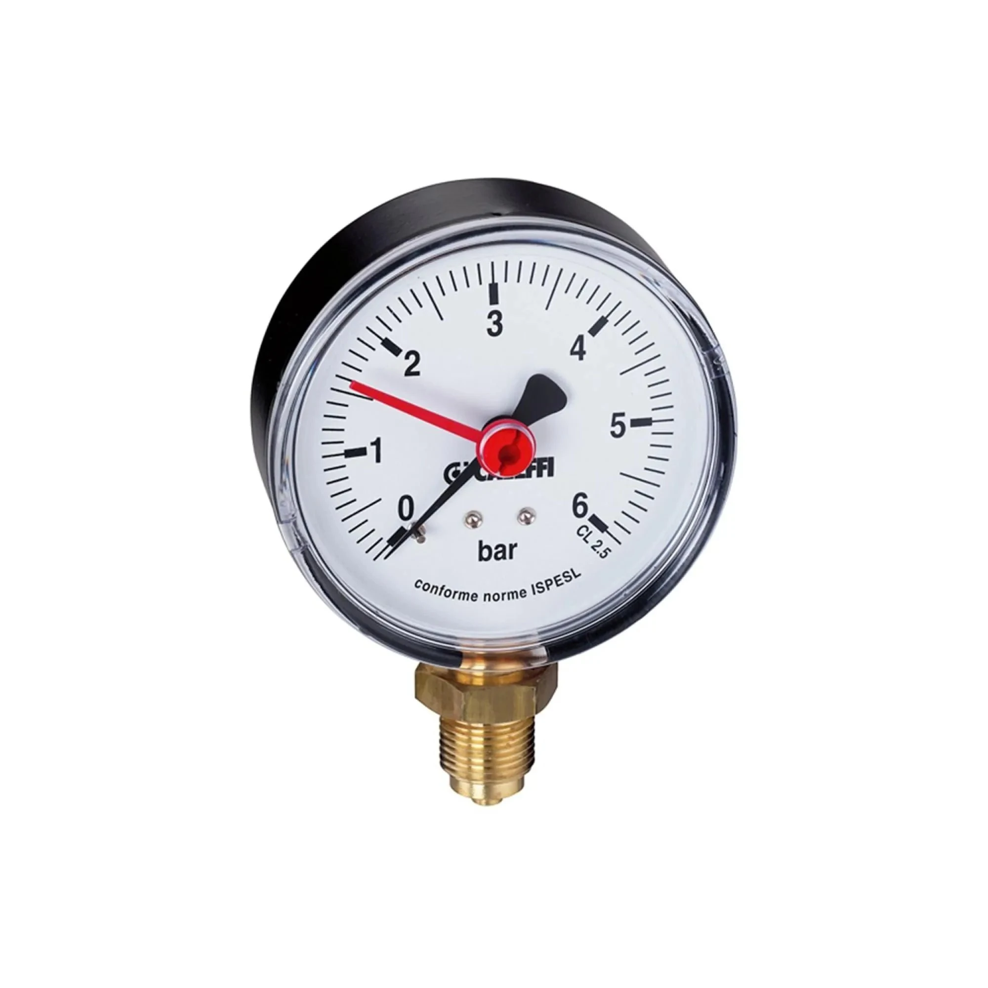 Manómetro Lig. Radial 1/4" 557 1/4"