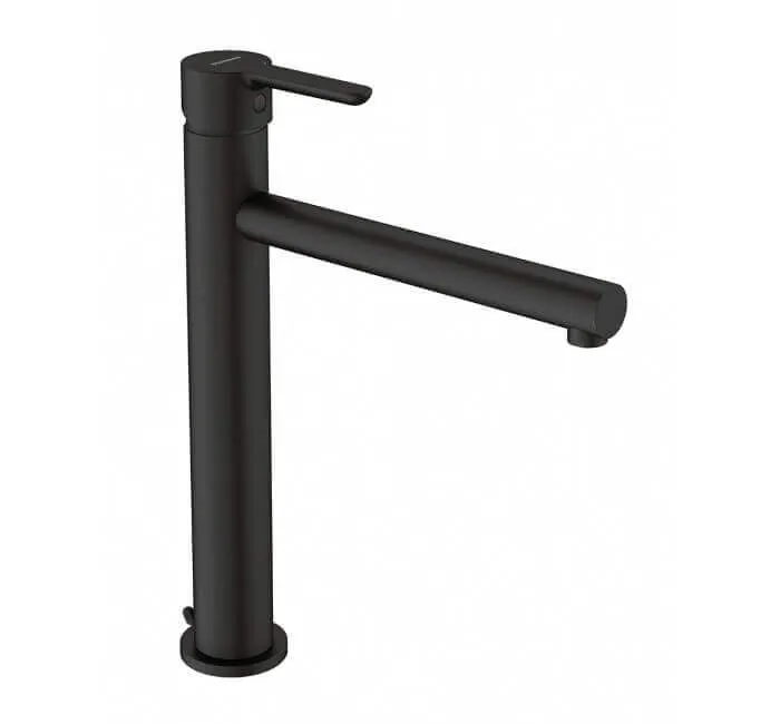 Misturadora Monoc Lavatório Alta (27cm) OSLO Preta