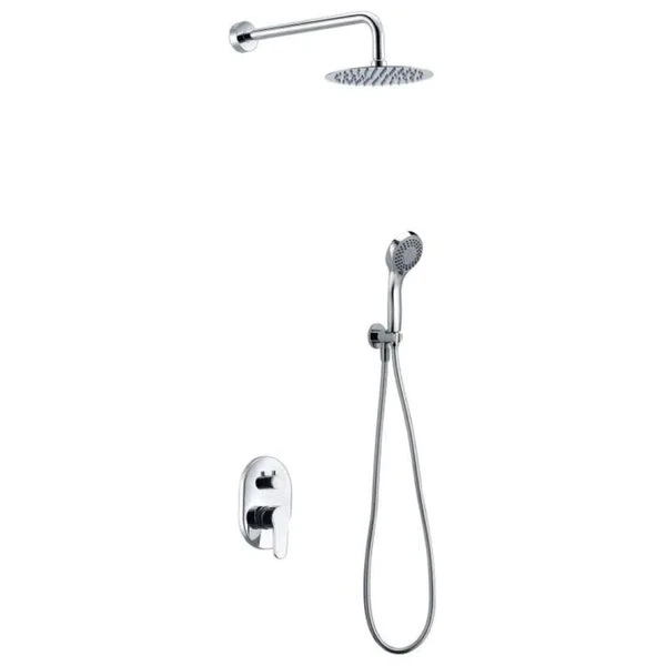 Kit Duche 2 Vias Cromado OSLO