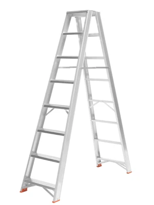 Escadote de Aluminio Duplo 1.75m 06 Degraus