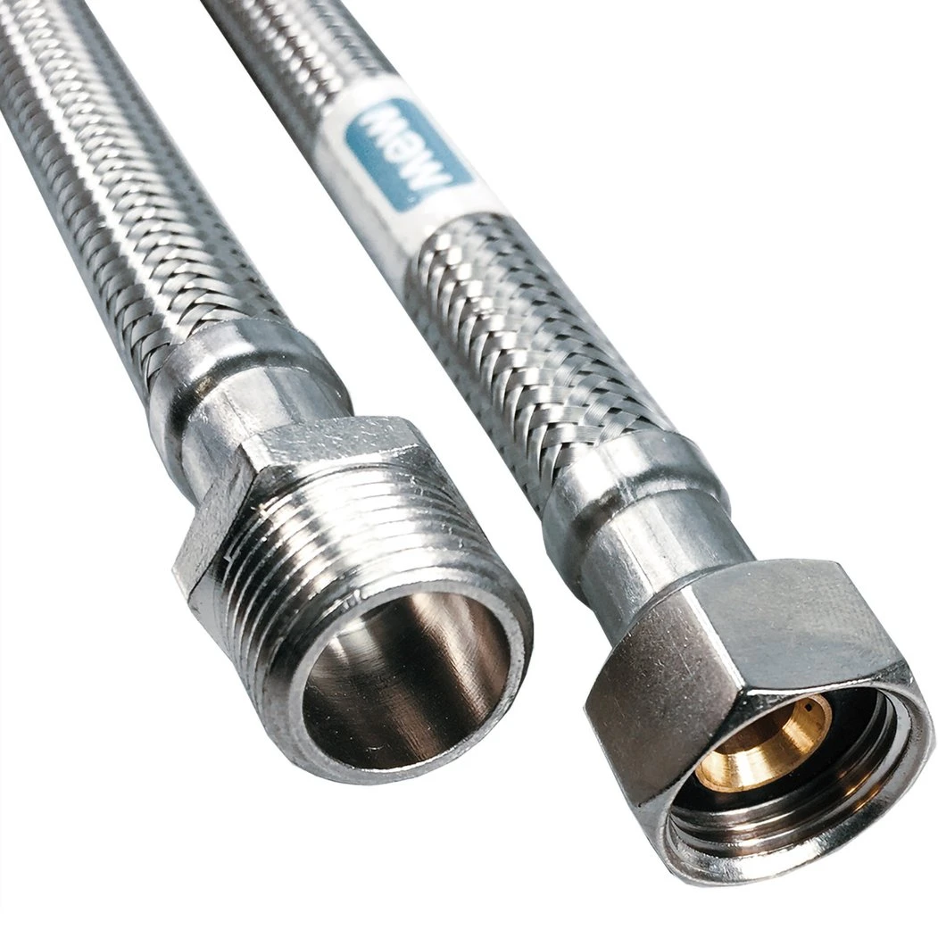 Ligação Flexível Malha de Aço M/F 1/2x3/8 40cms