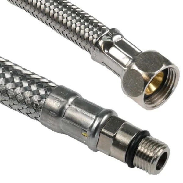 Ligação Flexível Malha de Aço p/ Monobloco 30cms