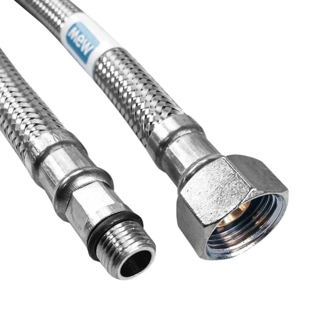 Ligação Flexível Malha de Aço p/ Monobloco 60cms