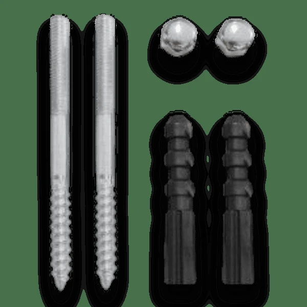 Kit Fixação 2 Parafusos Inox p/ Louça Sanitaria M6x70