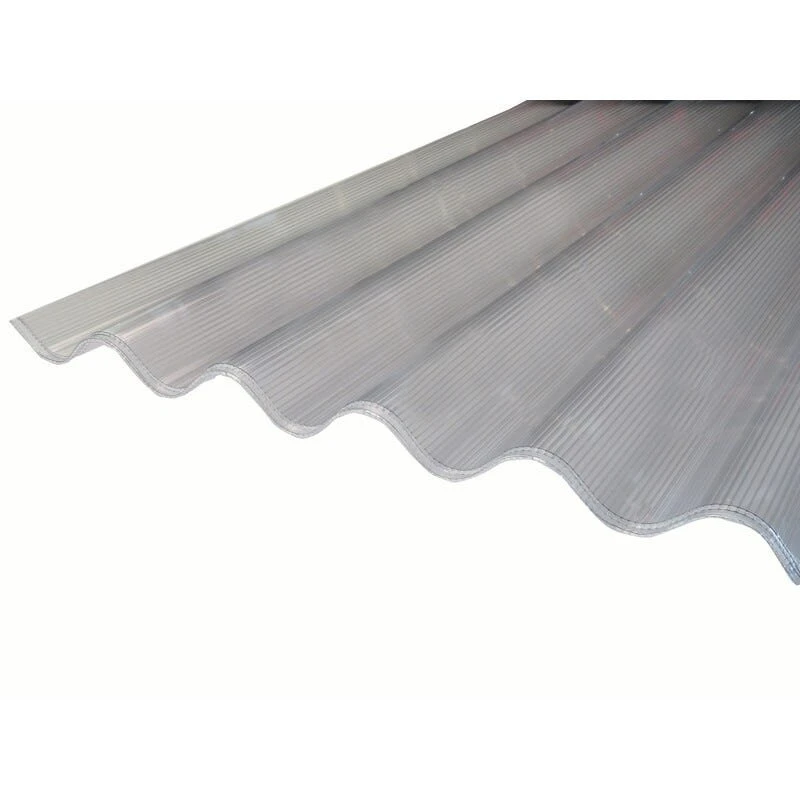 Chapa Cristal Polic. Ondul. 177/51 c/ 1500x1100x1mm