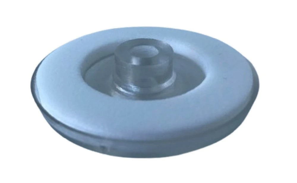 Anilha Fixação p/ Policarb. Alveolar 8x10mm Gelo
