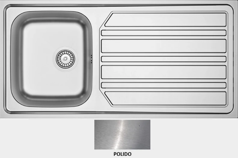 Lava -Louças Edge Mezzo 100-34 E38101 encastrar a superficie