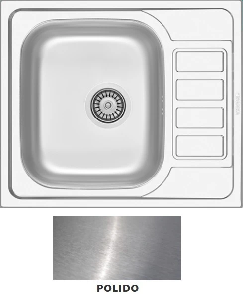 Lava -Louças Sharp Balance 58  E42058 encastrar a superficie