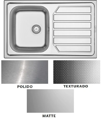 Lava -Louças Sharp Balance 80-1  E42080 encastrar a superficie