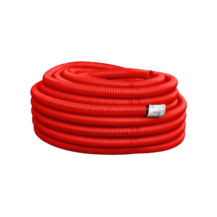 Tubo Anelado Vermelho Ø 63