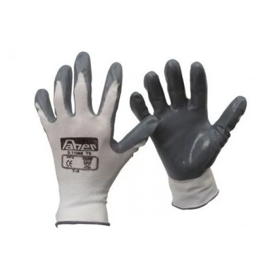 Luva Cinza Impregn. Nitrilo (Econ) G 11089 T09